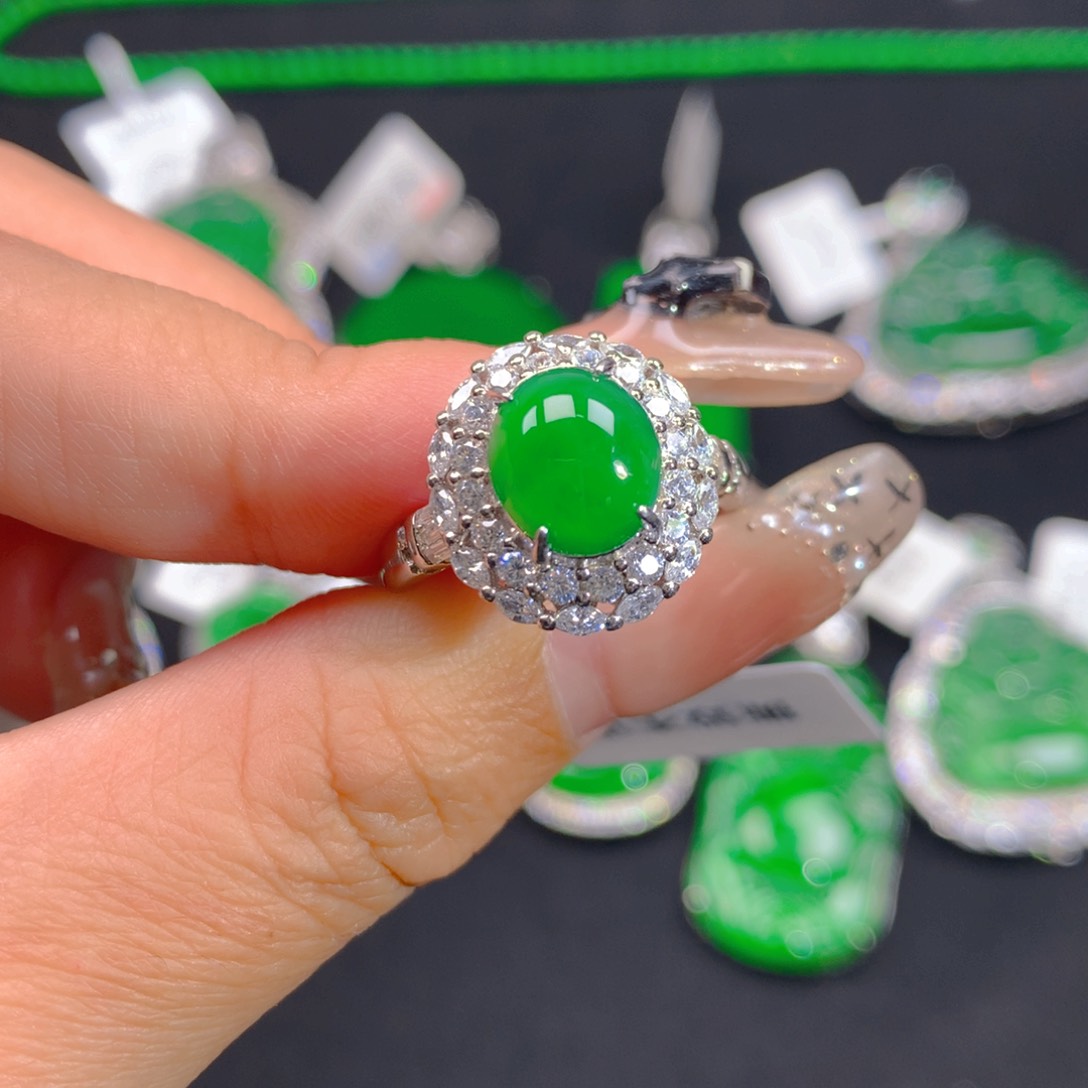 翡翠颈饰银S925镶嵌1111111111