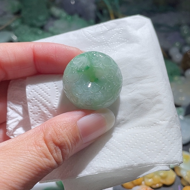 颈饰未镶嵌翡翠天