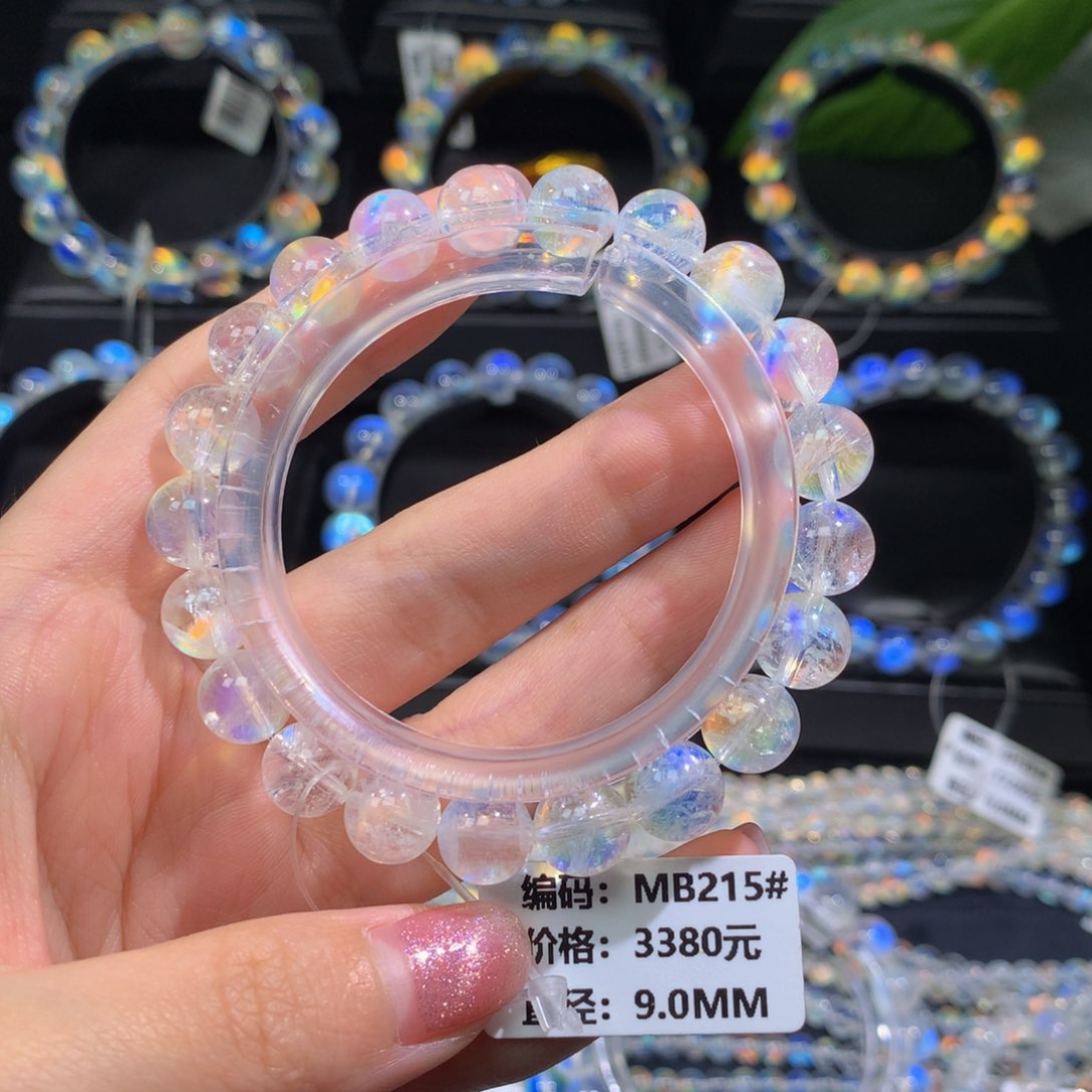 月光石手串未镶嵌MB215#9.0mm