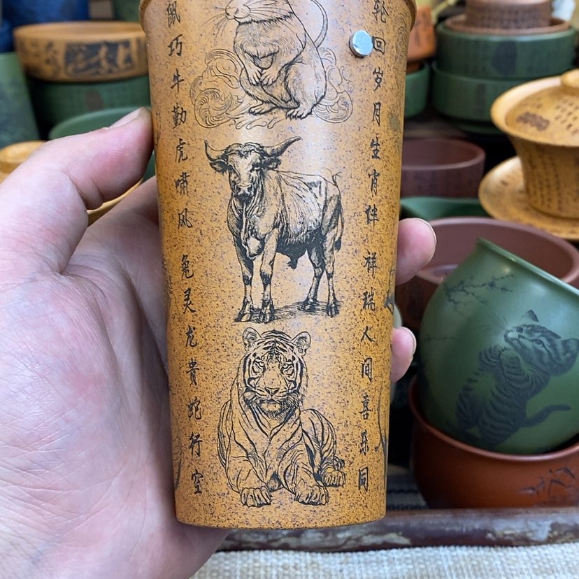 【闪购商品】紫砂杯子宜兴全手工紫砂杯