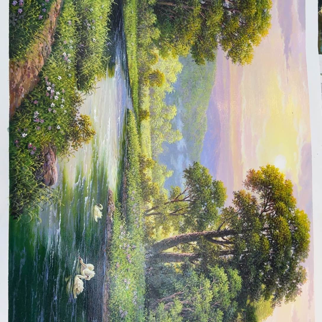 油画好的肯定会有很多