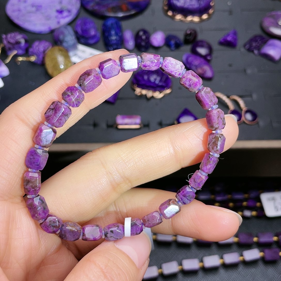 苏纪石（舒俱来）手链未镶嵌