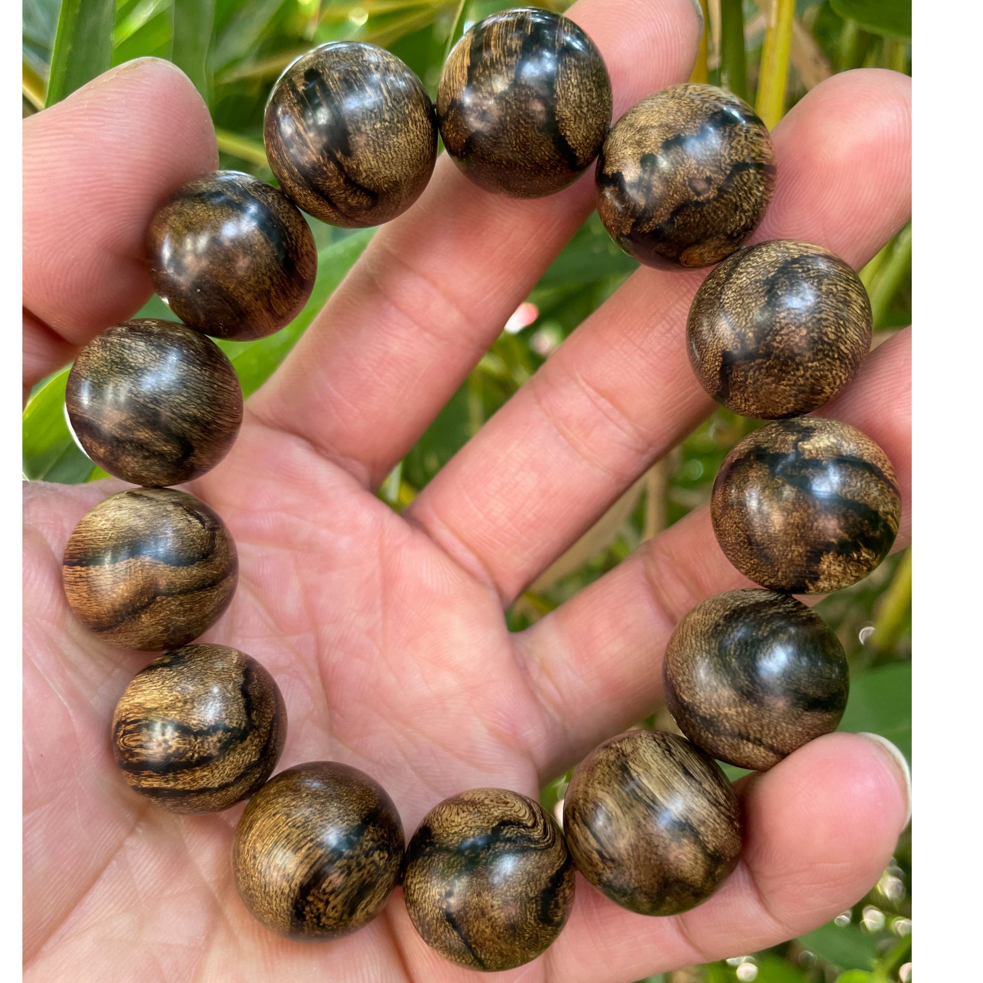 沉香正区达拉干沉香金皮老料软丝虎斑纹乳香馥郁花香密甜薄荷凉