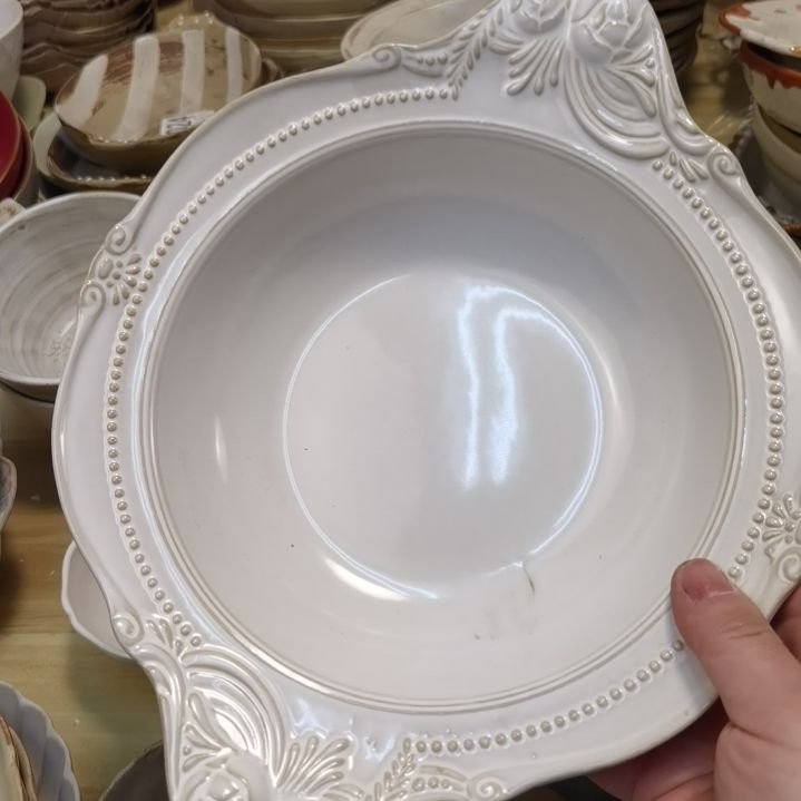 瓷片微瑕玫瑰大双儿一个