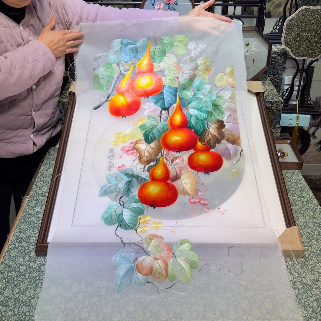 刺绣手工苏绣工艺