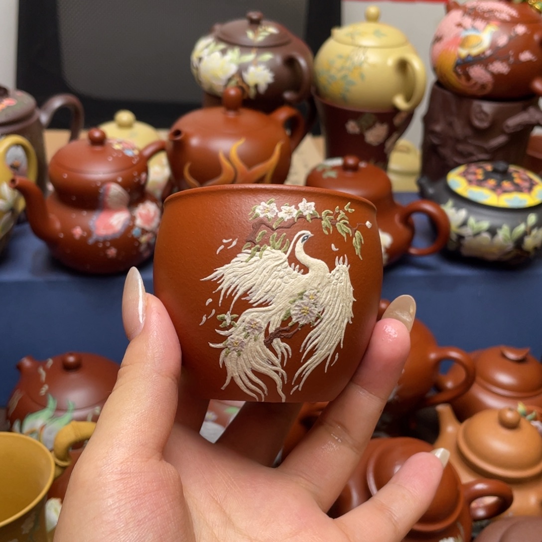 茶杯紫砂紫砂主人杯150cc