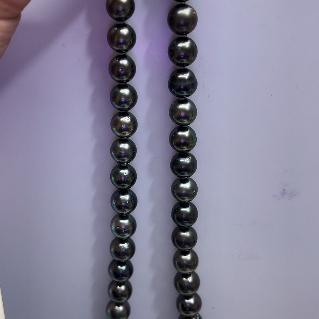 颈饰海水珍珠银S925镶嵌