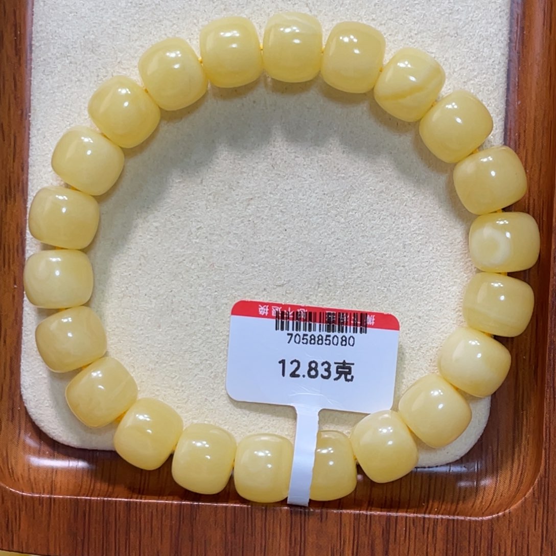 蜜蜡手链未镶嵌蜜蜡