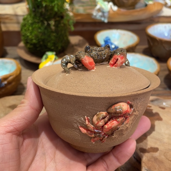 新品出窑仿生茶器茶杯