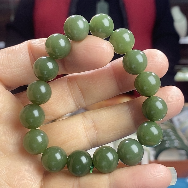 和田玉未镶嵌手串