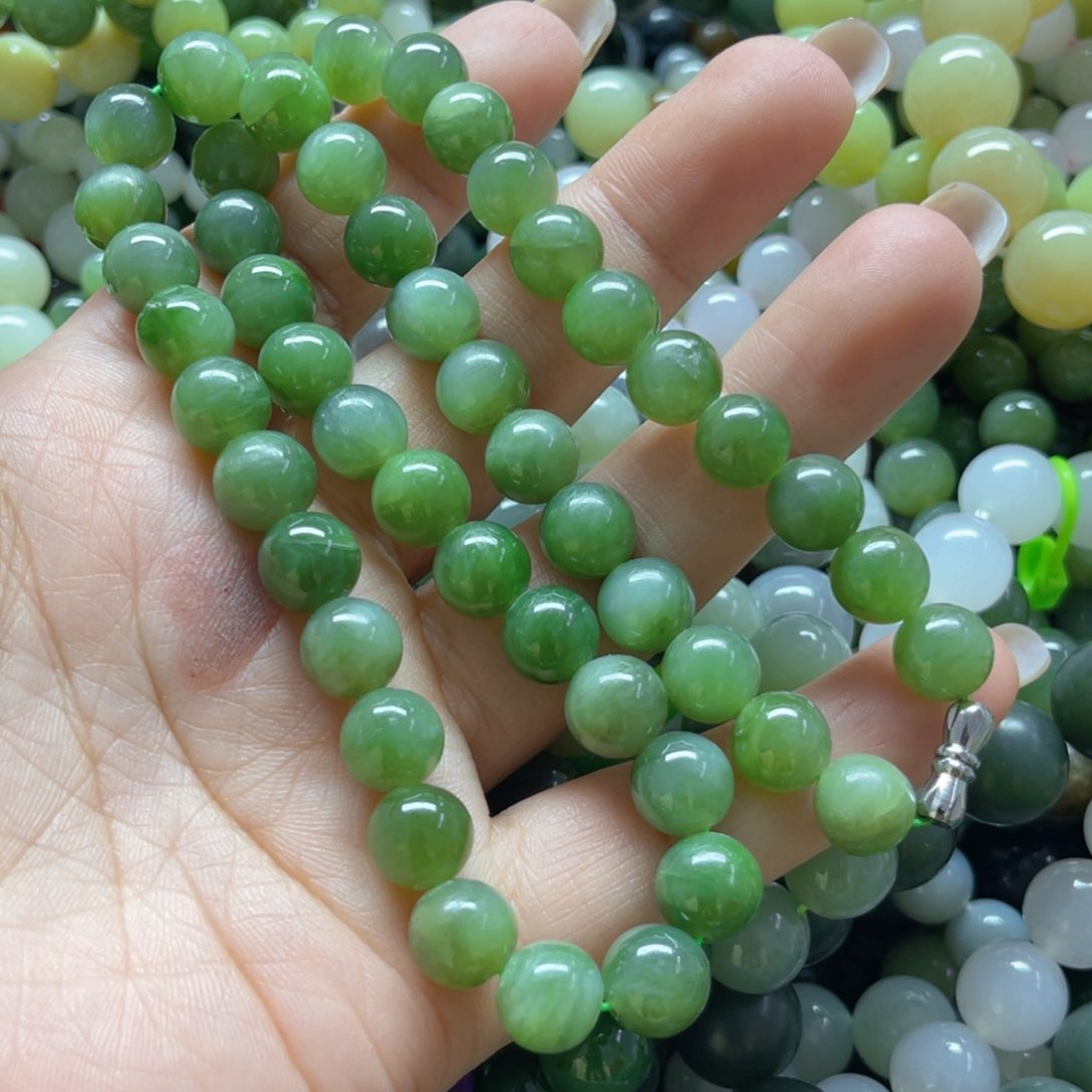 和田玉手链未镶嵌