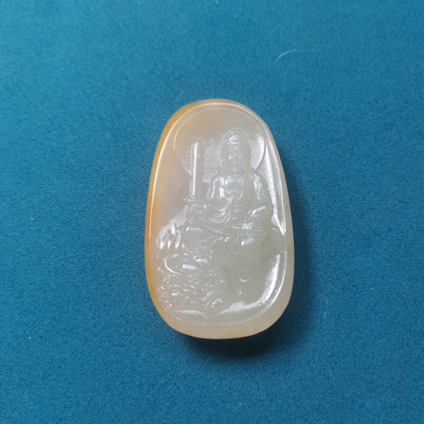 新疆和田玉文殊菩萨50克