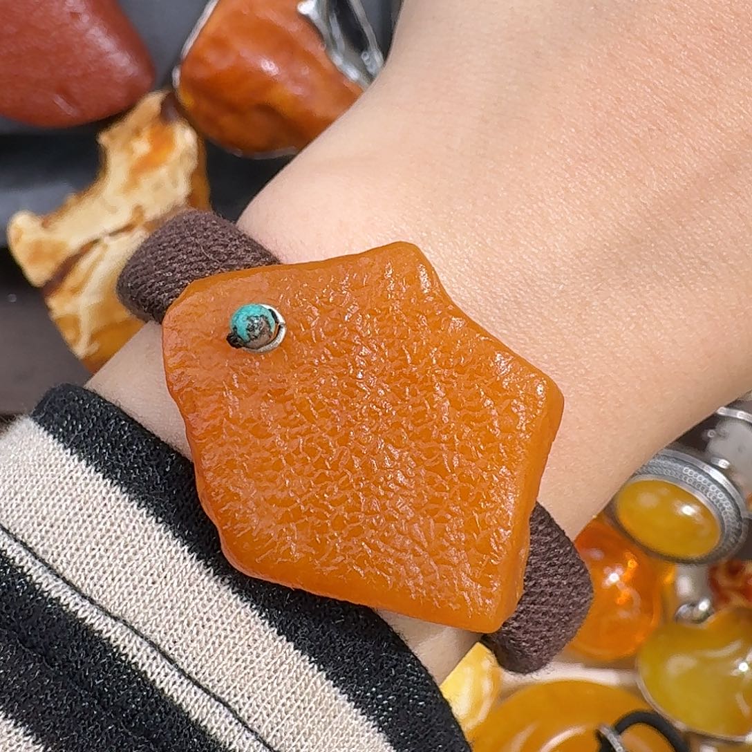 琥珀未镶嵌裸石我