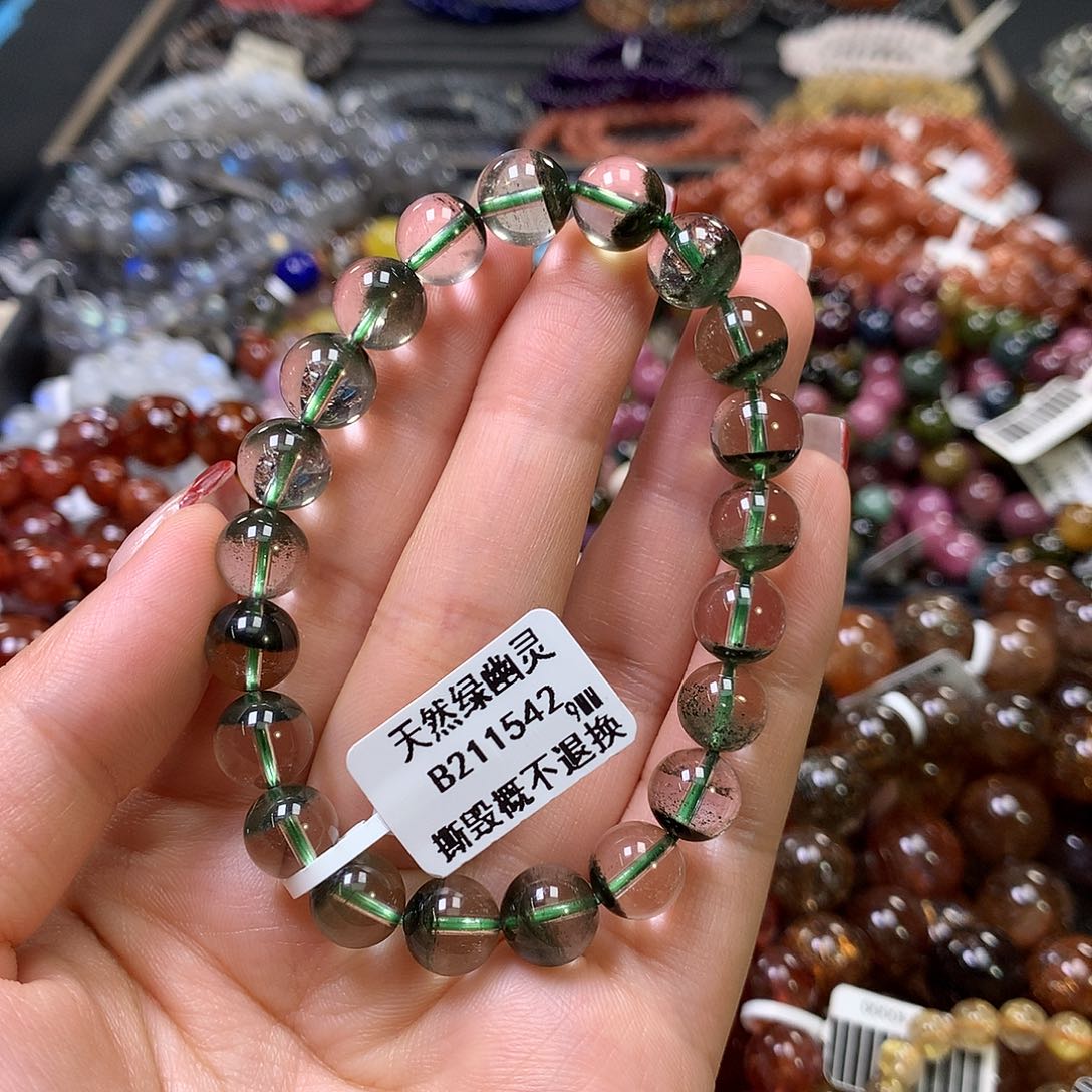 水晶手链未镶嵌，