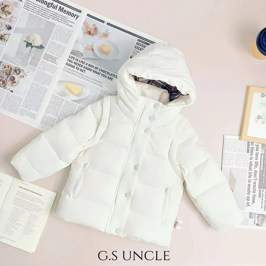 【一衣两穿】H25227女宝保暖冬季儿童洋气舒适百搭童装羽绒服小童