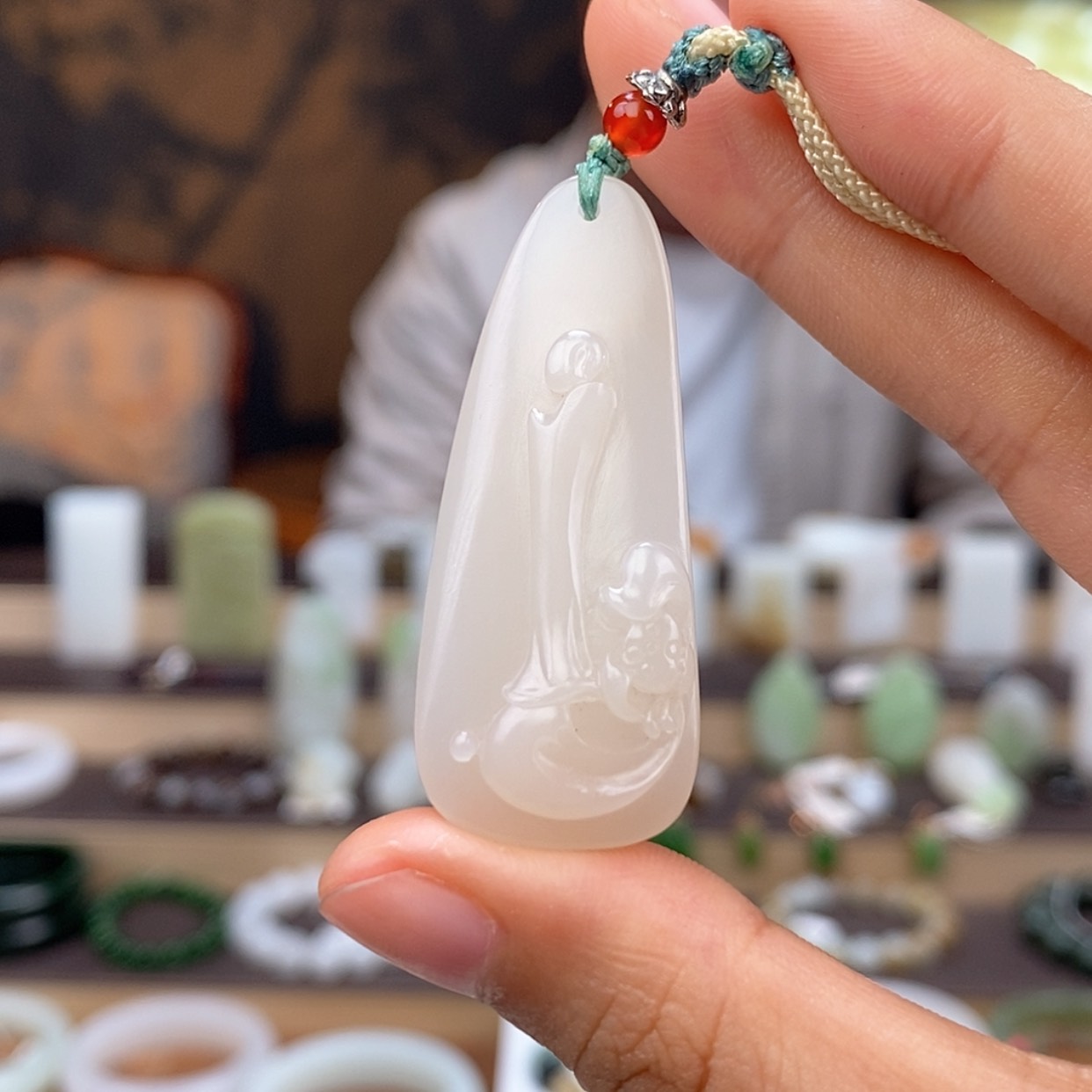 【闪购商品】和田玉吊坠未镶嵌