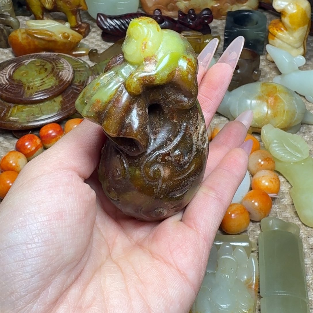 吊坠白玉菩提挂件