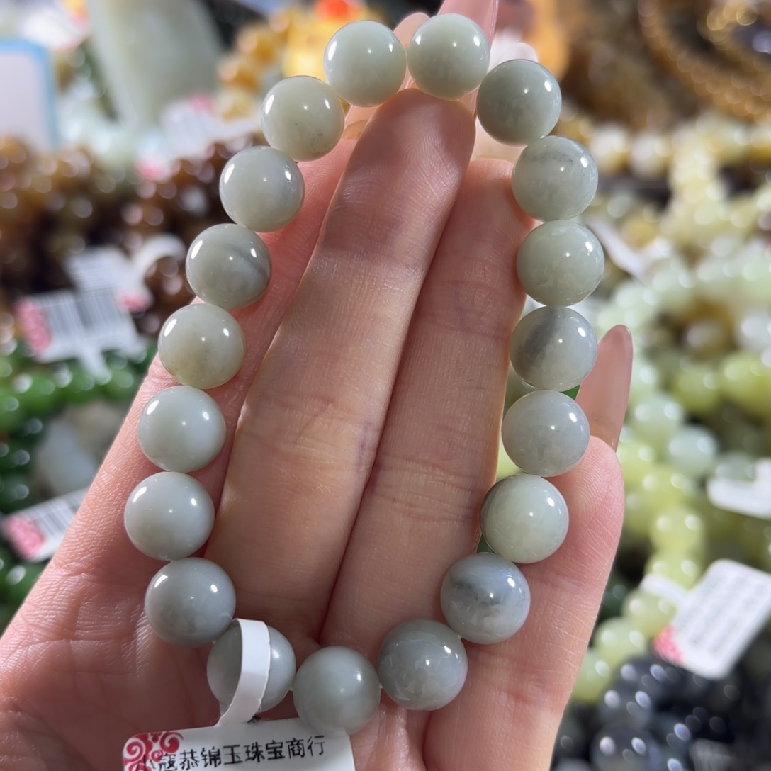 和田玉未镶嵌手链315