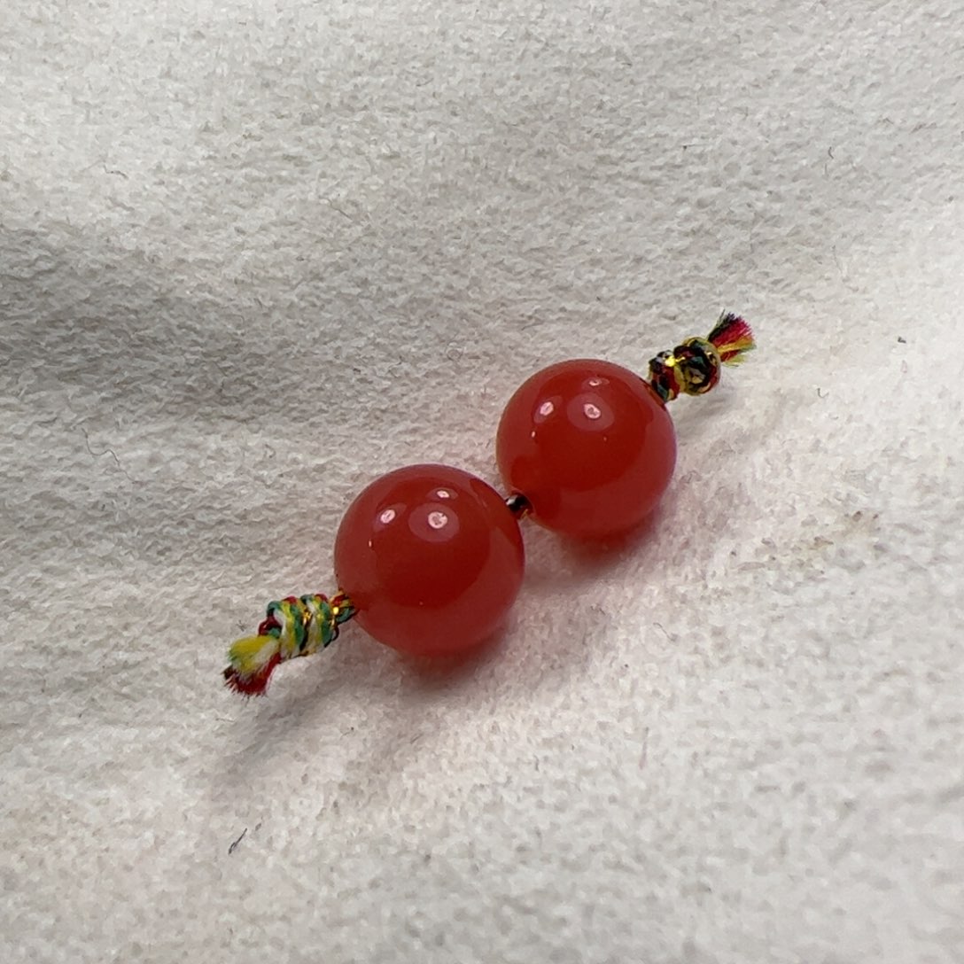 南红玛瑙珠子未镶嵌