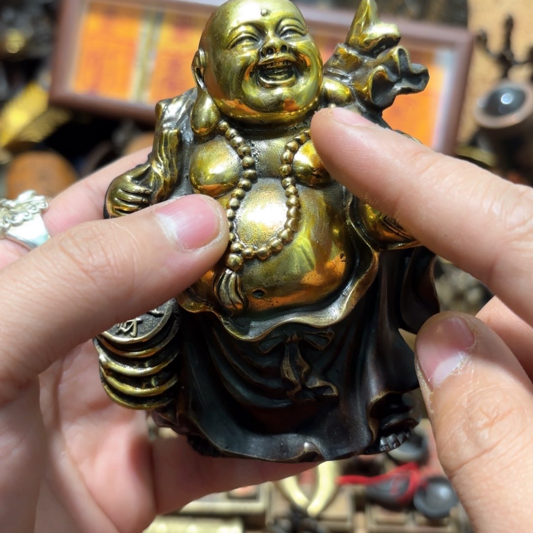 珍华铜器文玩摆件