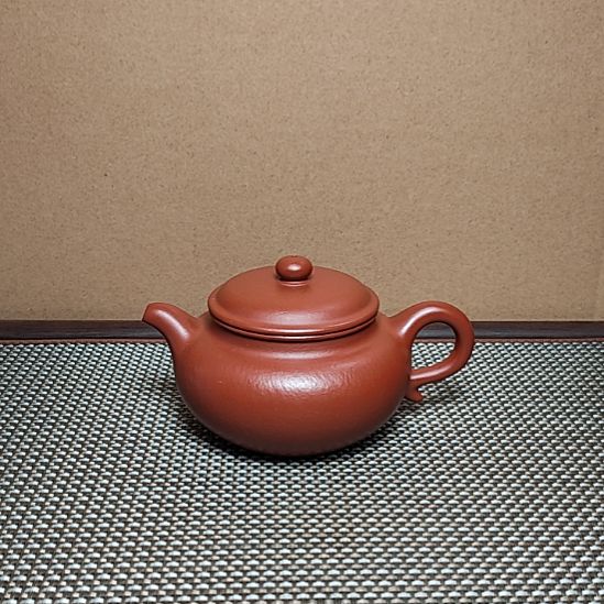 紫砂茶壶凌****蓝200ml全手工朱泥仿古壶