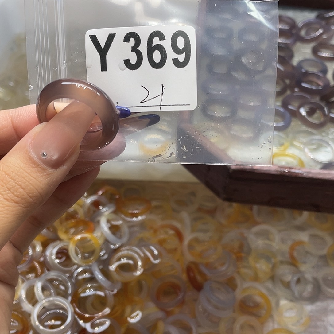 玛瑙/玉髓未镶嵌戒指369