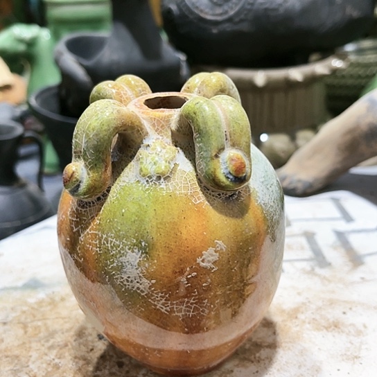 瓦当摆件摆件茶桌茶台陶瓷