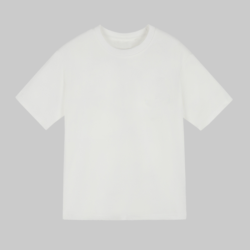 战马小标刺绣轻奢简约T恤