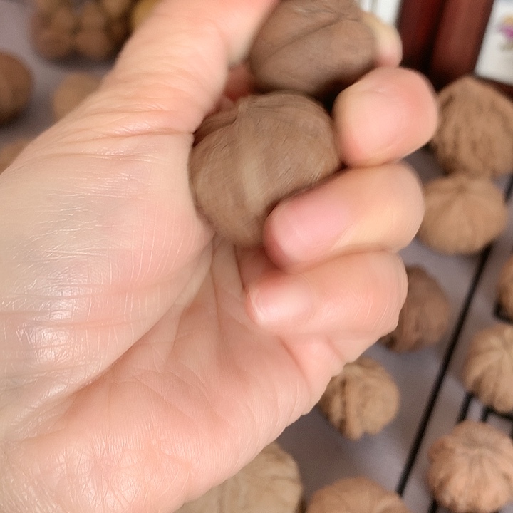 桃核把件优***猬文玩核桃