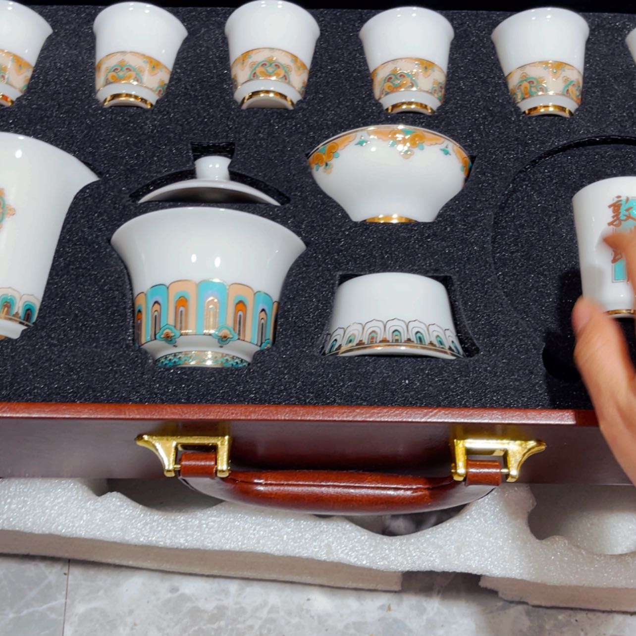 【闪购商品】高货羊脂玉瓷陶瓷茶具