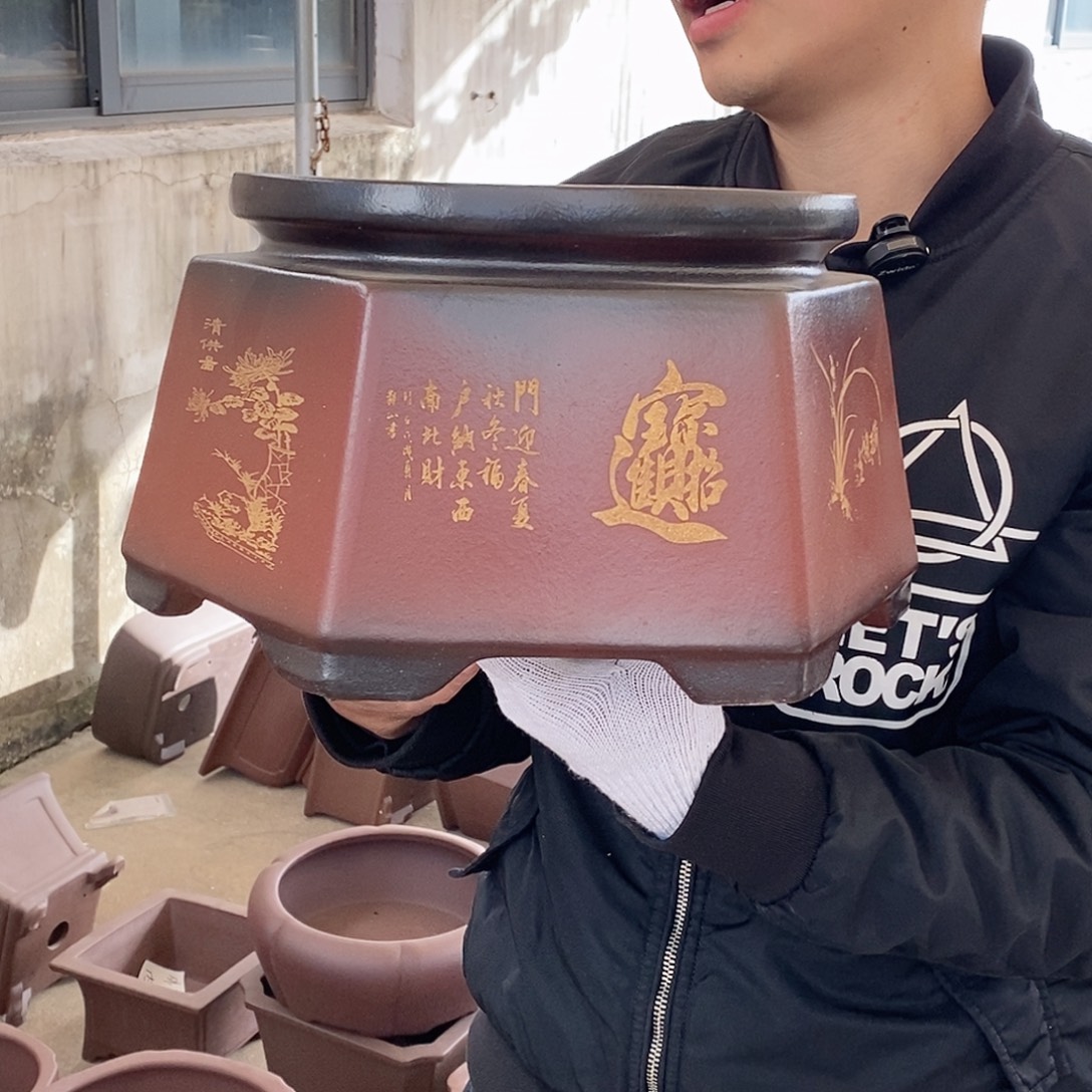 花盆紫砂紫砂花盆