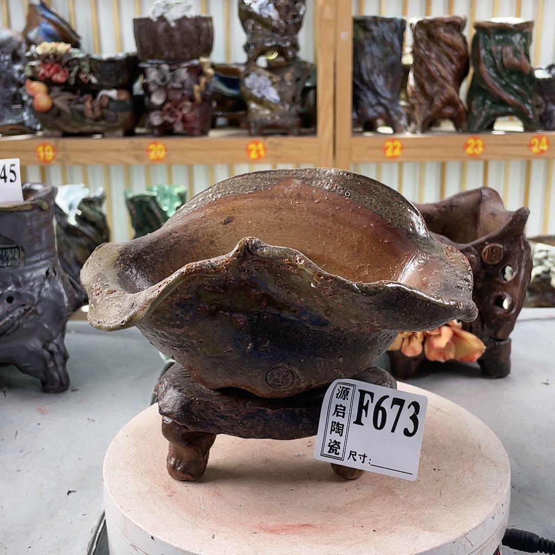 紫砂花瓶手工制作默认微瑕673