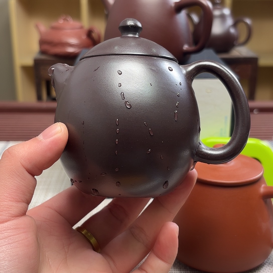 紫砂茶壶我****吖微瑕处理