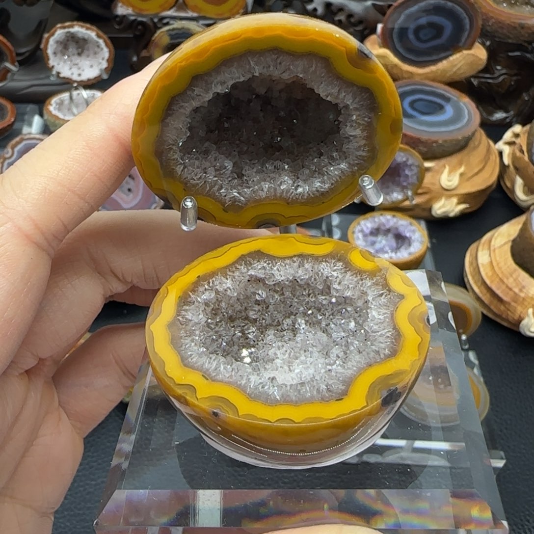 玛瑙/玉髓未镶嵌摆件