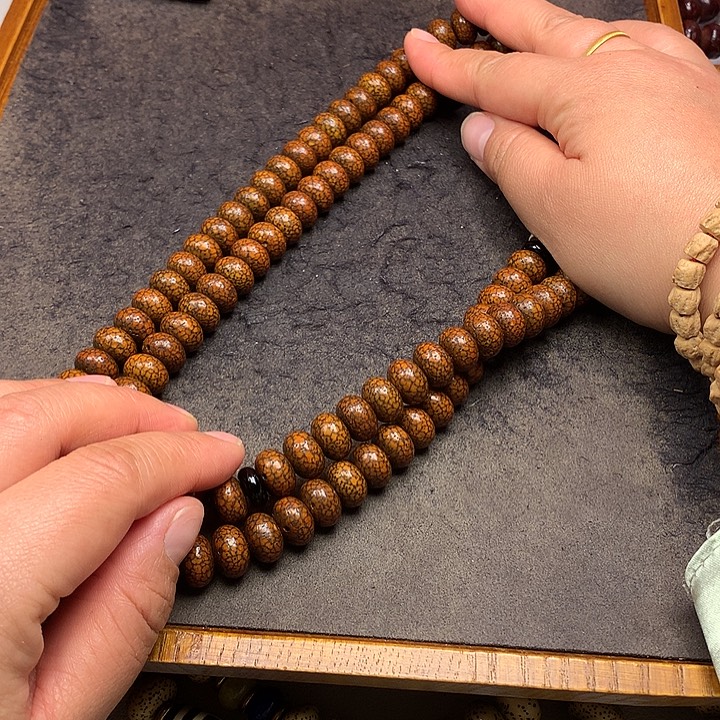 T***王吊坠星月菩提脖挂