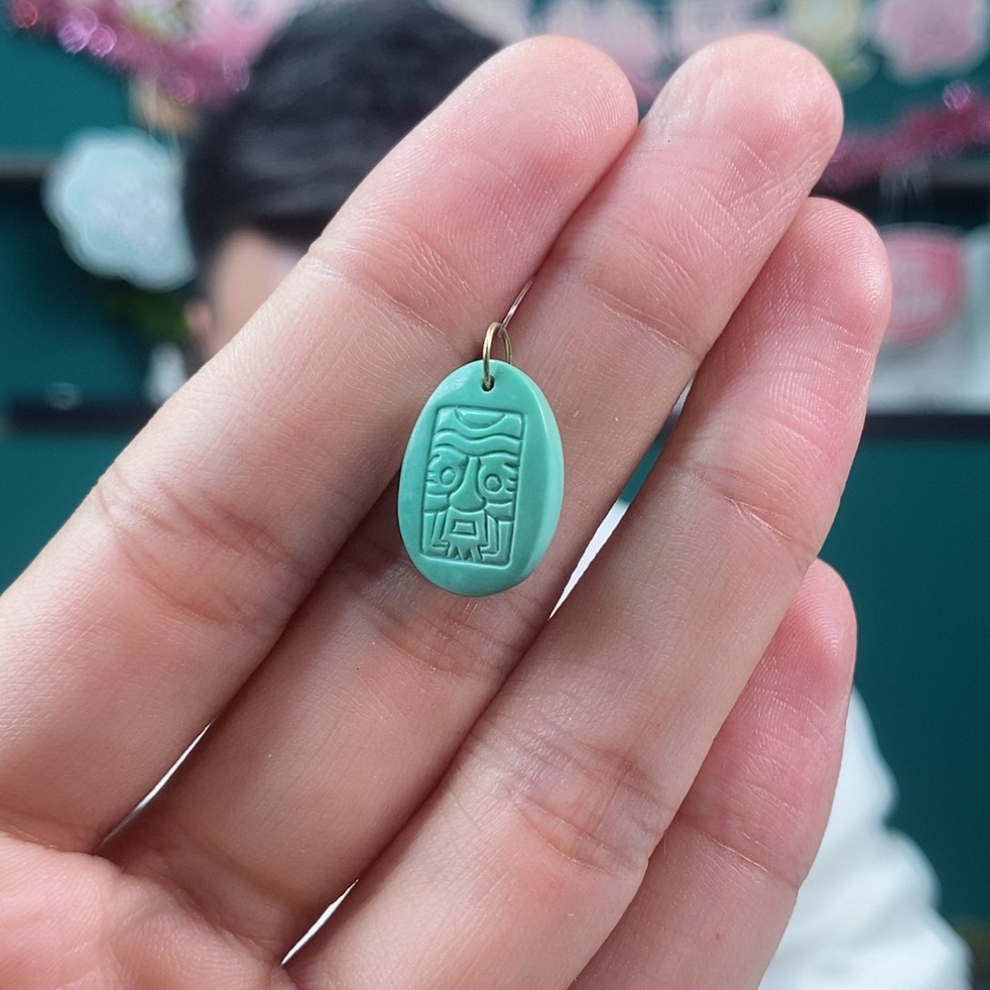 绿松石珠宝奇石未镶嵌