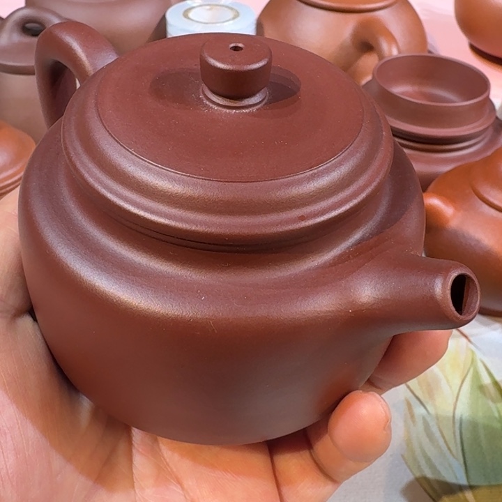 紫砂茶壶龙血砂德中200毫升
