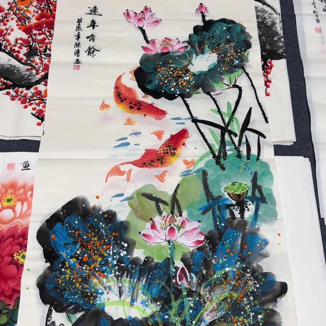 国画晓彤美术馆直播间