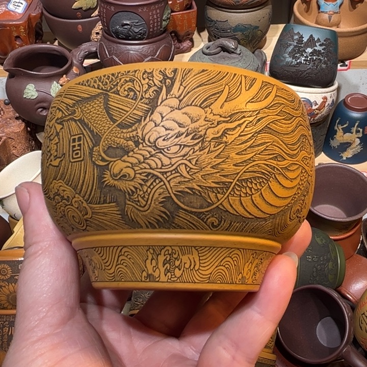 茶杯紫砂宜兴紫砂主人杯