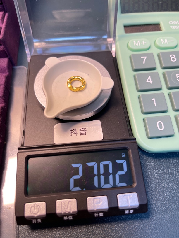 足金999无相卡环卡十二秀