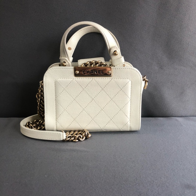 95新 Chanel/香奈儿  拾锦奢品 CHANEL香奈儿白金菱格单肩包 