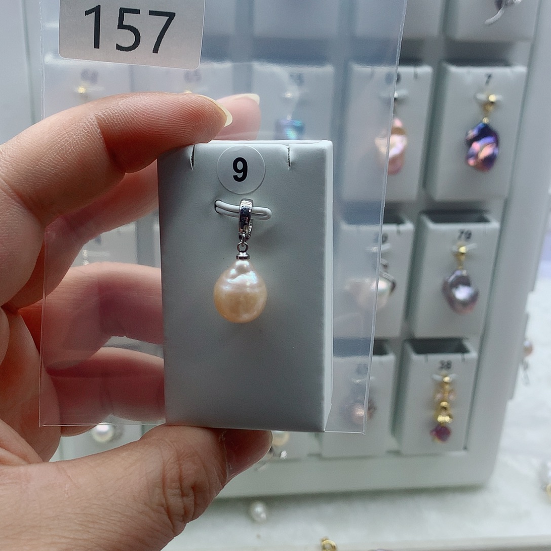 吊坠(不含链)合金淡水珍珠