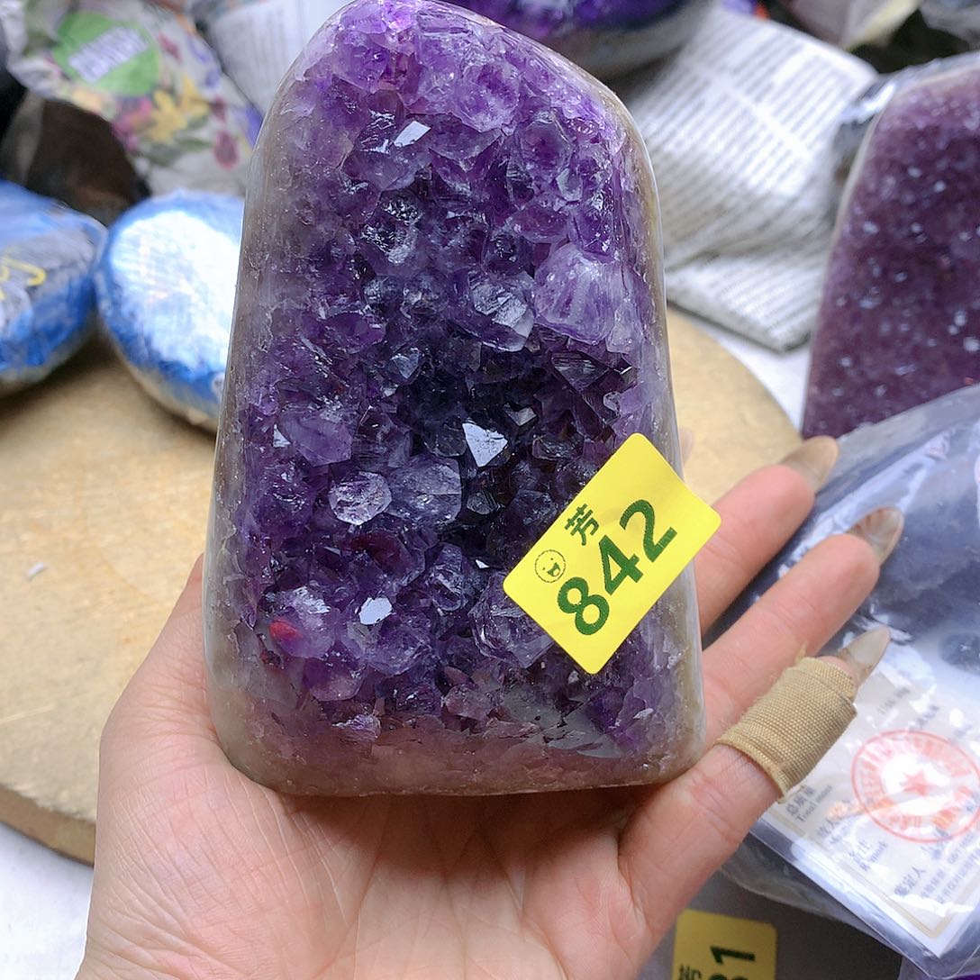 紫晶大型摆件（非配饰）未镶嵌