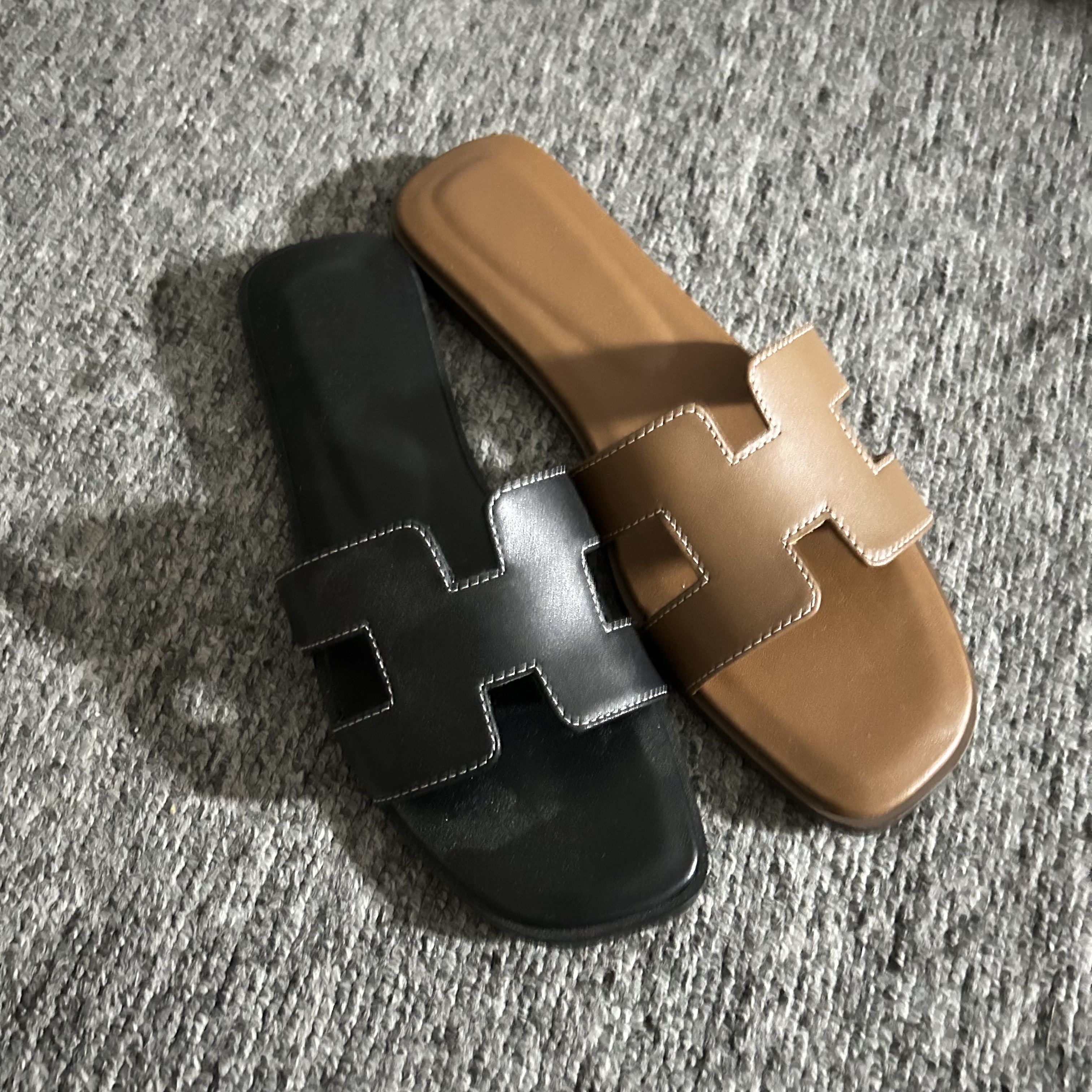 25款时尚休闲百搭外穿细跟一字拖平底拖鞋-0613