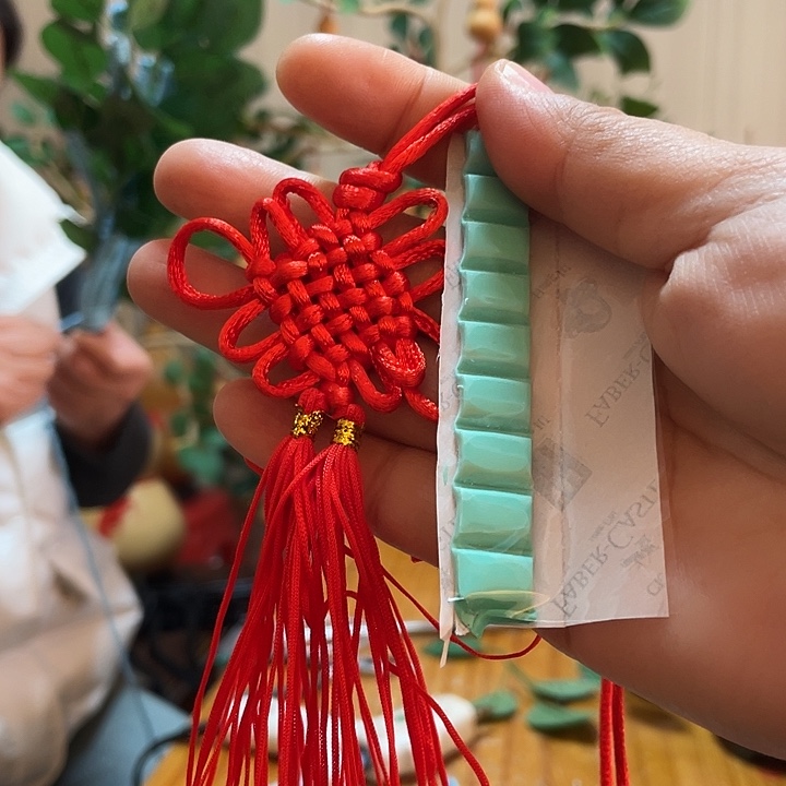 ^****有机玻璃中国结泥葫芦树葫芦娃