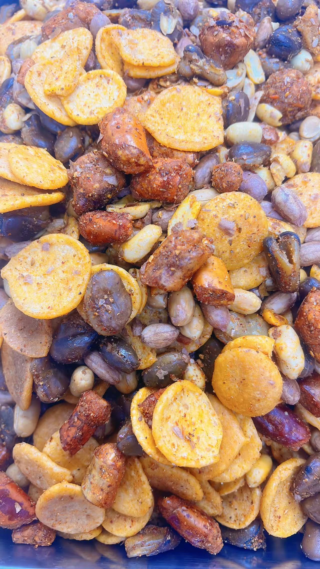 香酥小五福下酒追剧小零食