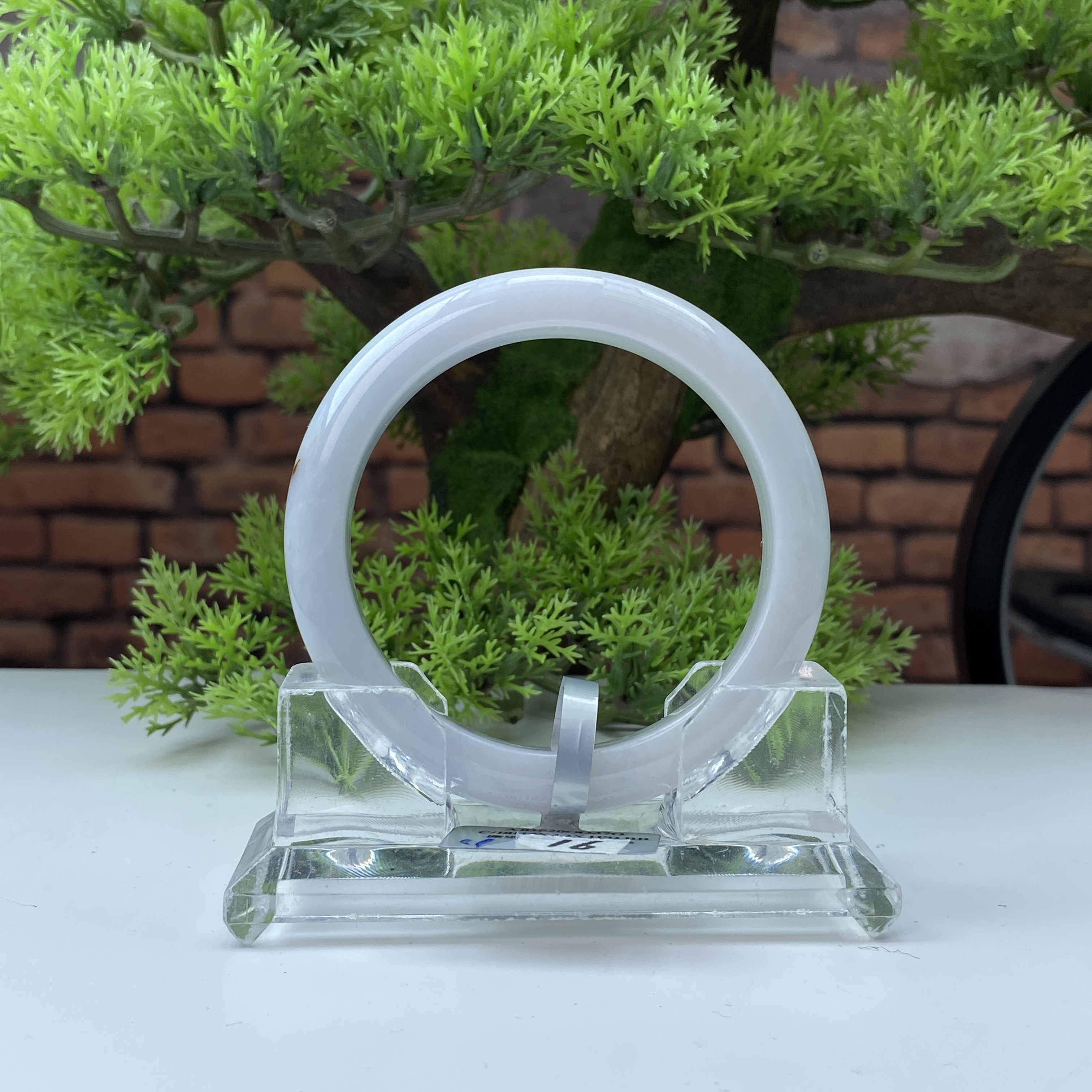 63【刀客砍价王】心心天然缅甸A货翡翠手镯M16