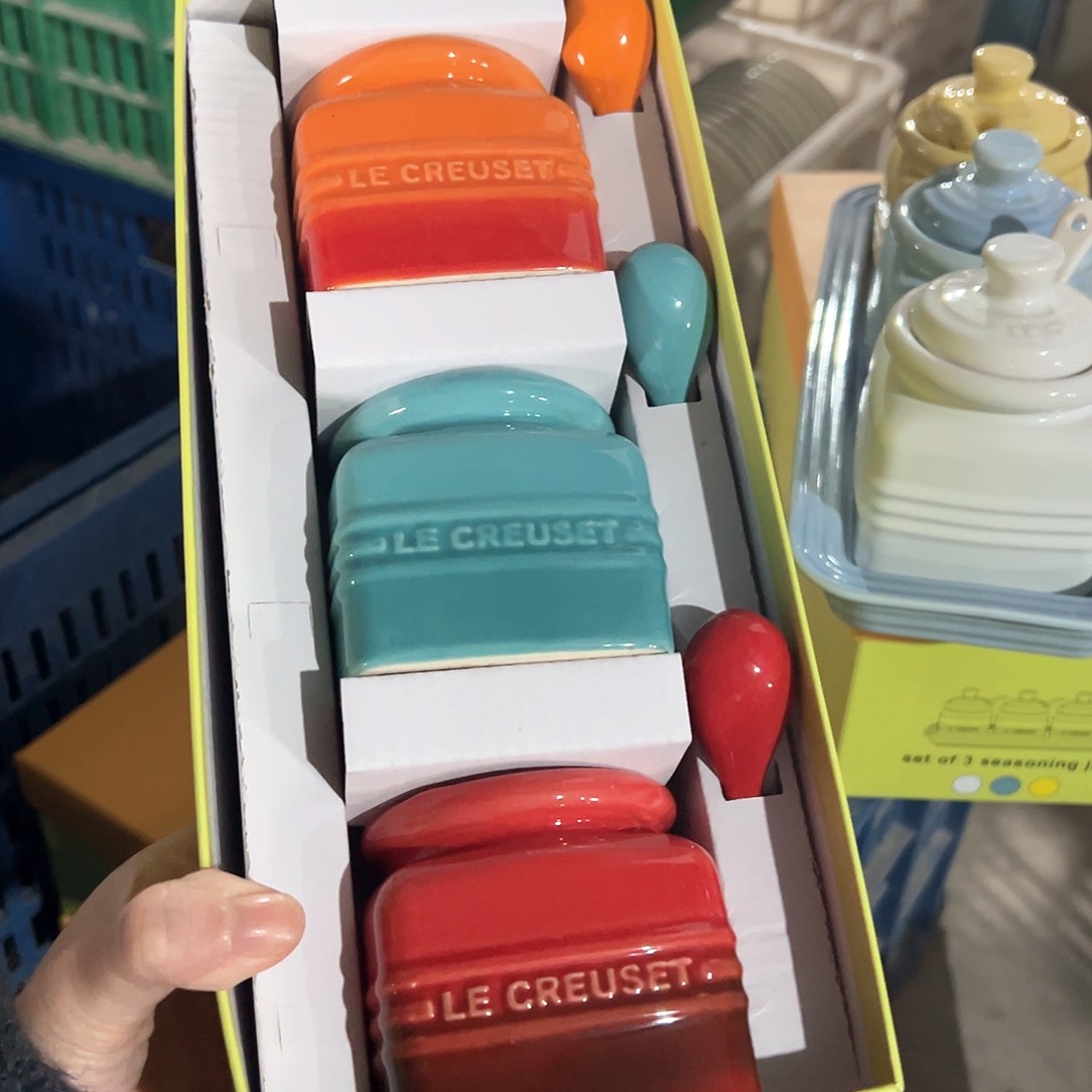 陶瓷 +++调料罐礼盒套装 深色