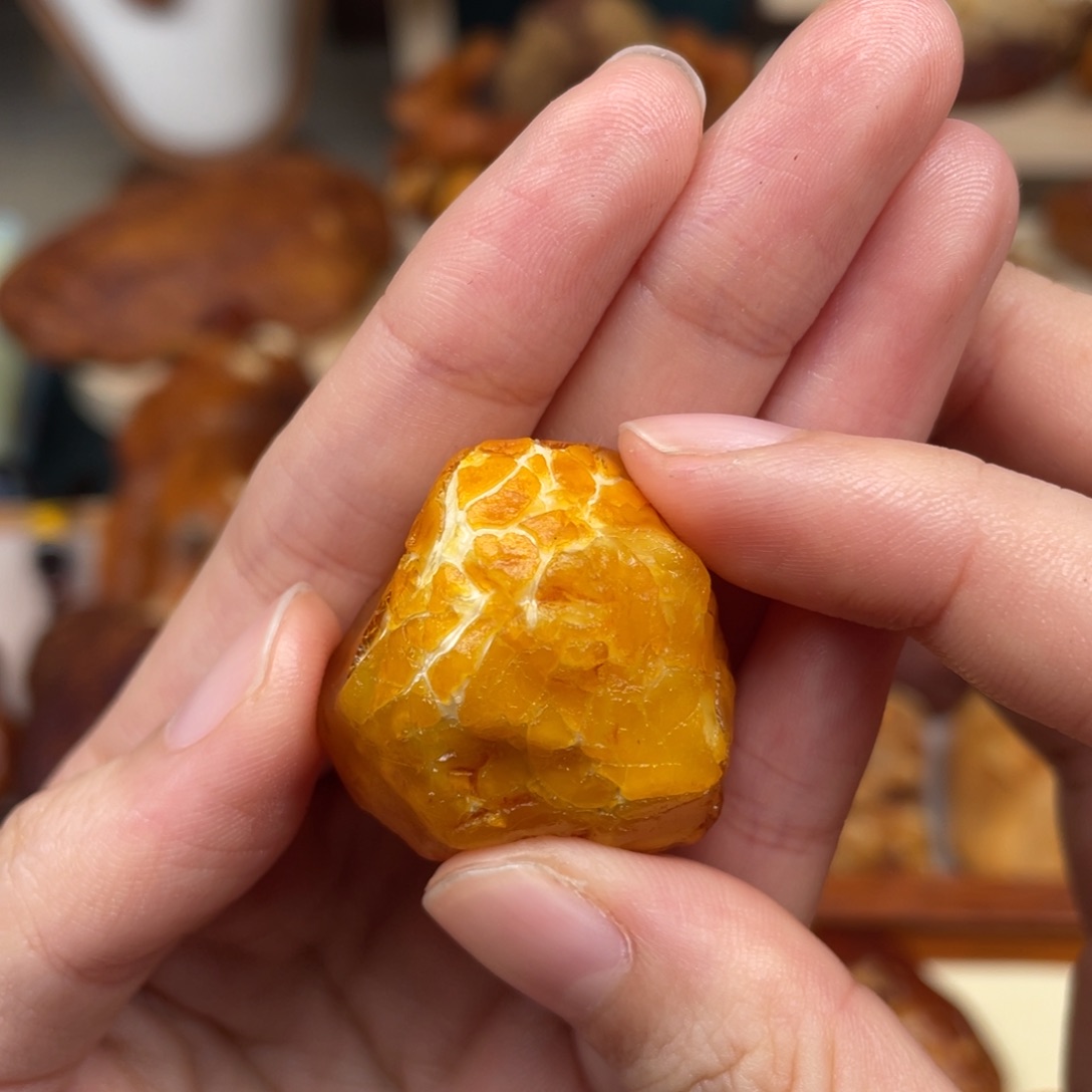 未镶嵌琥珀珠宝奇石