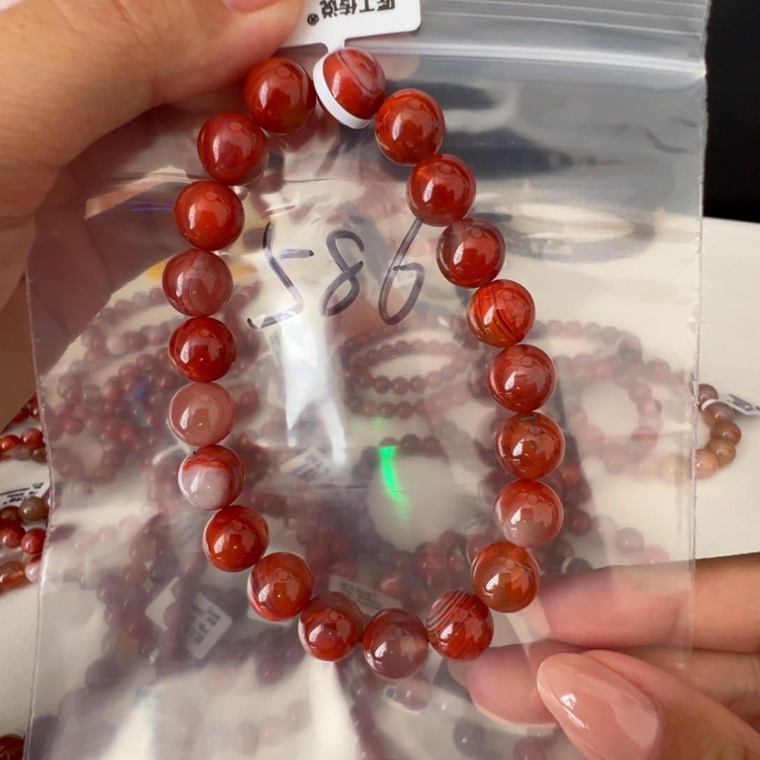 未镶嵌南红玛瑙南红玛瑙红*586